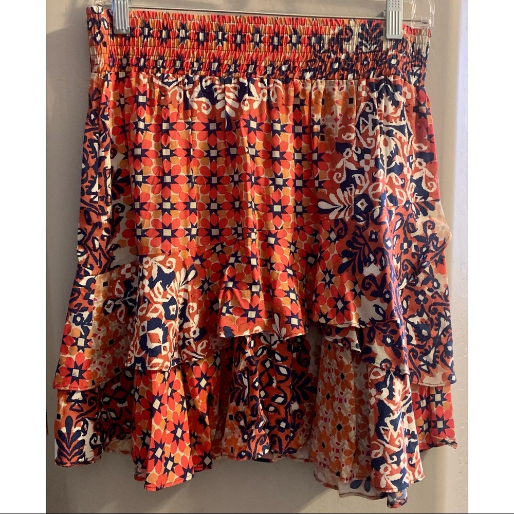 NWOT CABI RUFFLED SKIRT